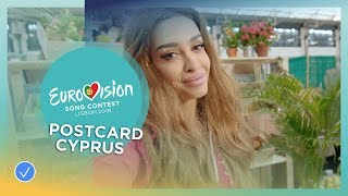 Postcard of Eleni Foureira from Cyprus - Eurovision 2018 Resimi