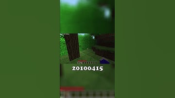 Minecraft Versions INFDEV 20100420