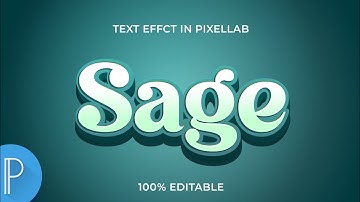 Learn how to cCreate this 3D Text Effect on your SMARTPHONE (Pixellab) from SCRATCH || Diko