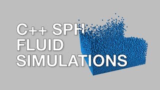 Smoothed-Particle Hydrodynamics (SPH) Fluid Simulations - C++/OpenGL screenshot 4