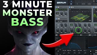 The 3 Minute Serum Monster Bass I Au5 Tutorial