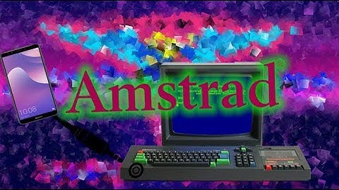 Restored Amstrad CPC 464 + Audio Mod