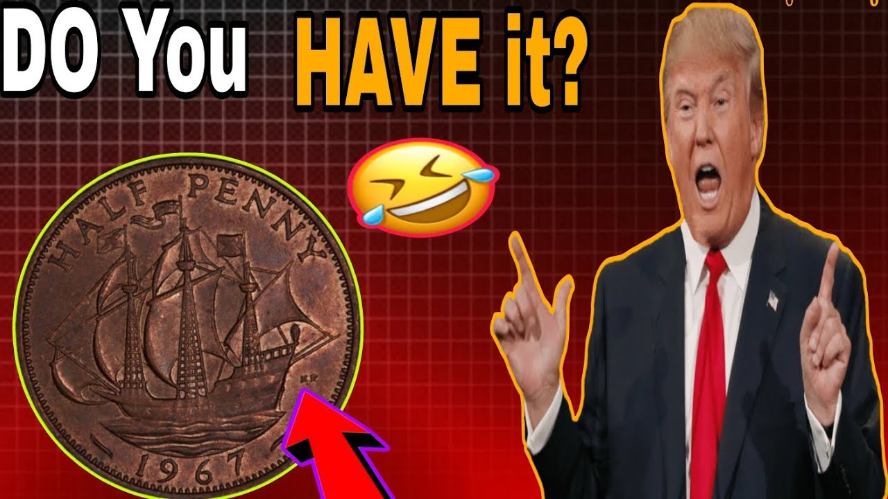 UK 1967 HALF PENNY Coin VALUE + REVIEW ?