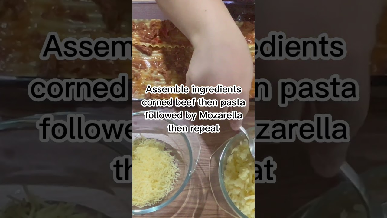 Corned Beef Caldereta Lasagña