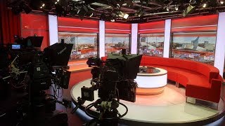 BBC Breakfast Studio - Behind The Scenes - MediaCityUK, Salford Quays