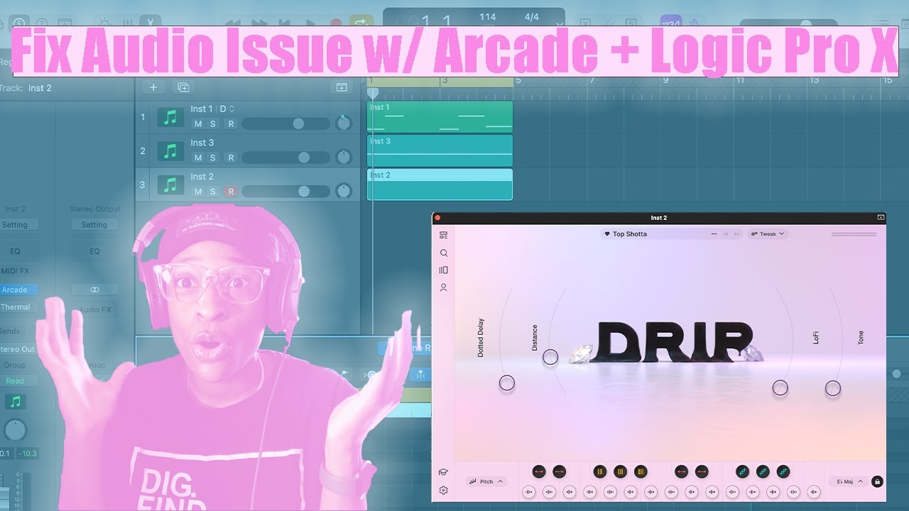 Arcade Loops Aren't Playing Back in Logic Pro X + Garageband | How To ...