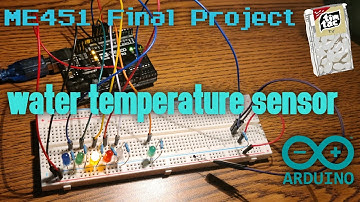 ME451 Final Project - Water Temperature Sensor - TimTacTv