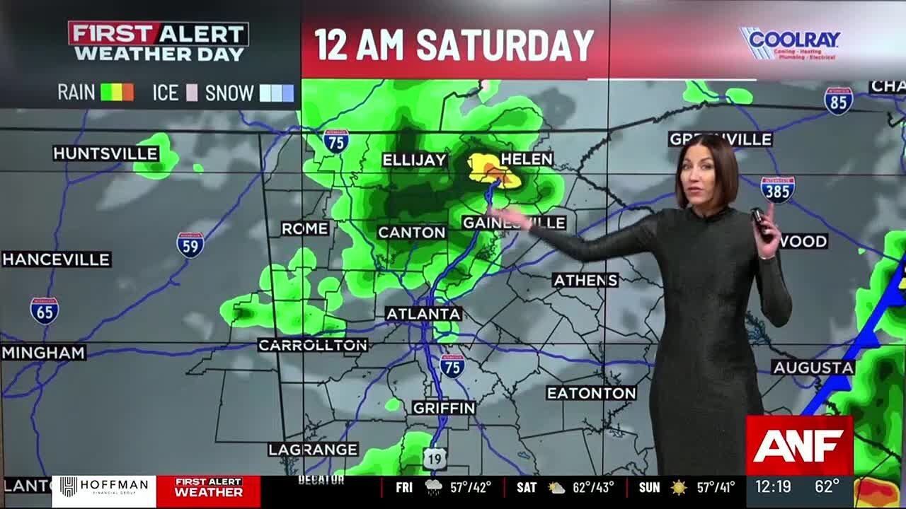 First Alert Weather Day: Rain continues into the evening before we dry ...