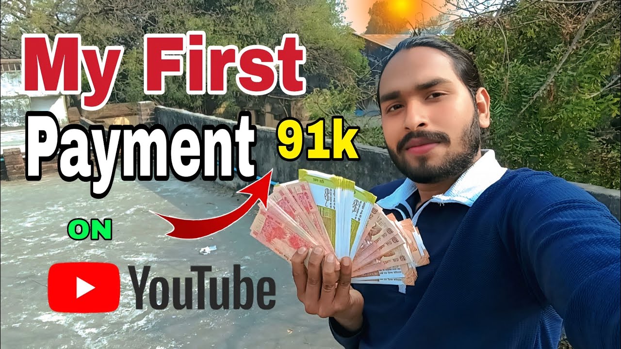 My First Payment 💰91k💸 On You Tube 🥰 - YouTube