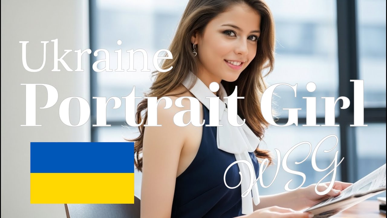 🇺🇦 Ukrainian Portrait Girl 🇺🇦 — Grace, Clarity & Modern Beauty