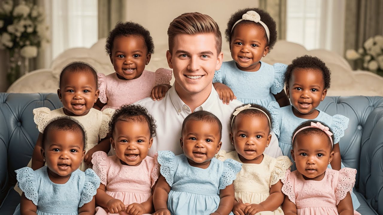 في عام 1979 تبنّى تسع فتياتٍ سمراوات — شاهد كيف أصبحن بعد 46 عامًا!