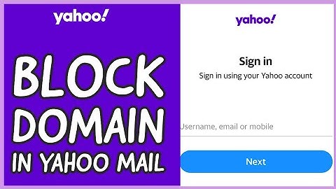 How to Block Domain in Yahoo Mail? Restrict Domain in Yahoo Mail on PC 2024