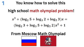 Math olympiad problem you can solve