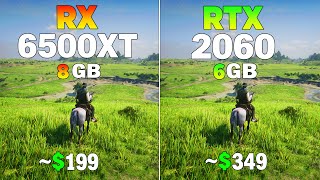 RX 6500 XT vs RTX 2060 - Test in 8 Games