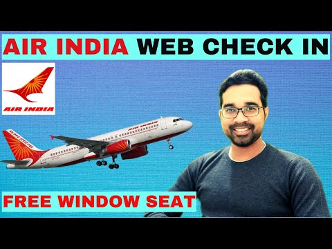 Air India Web Check In Process | Air India Web Check In Boarding Pass | 2022