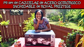 Mi set de CAZUELAS de ACERO QUIRÚRGICO INOXIDABLE de ROYAL PRESTIGE por Nely Helena Acosta Carrillo by RECETAS VEGANAS - SALUD A LA CARTA 131 views 1 month ago 4 minutes, 50 seconds