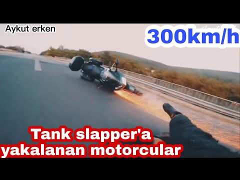 TANK SLAPPER'A YAKALANAN TÜRK MOTORCULAR (300KM/H TANK SLAPPER)