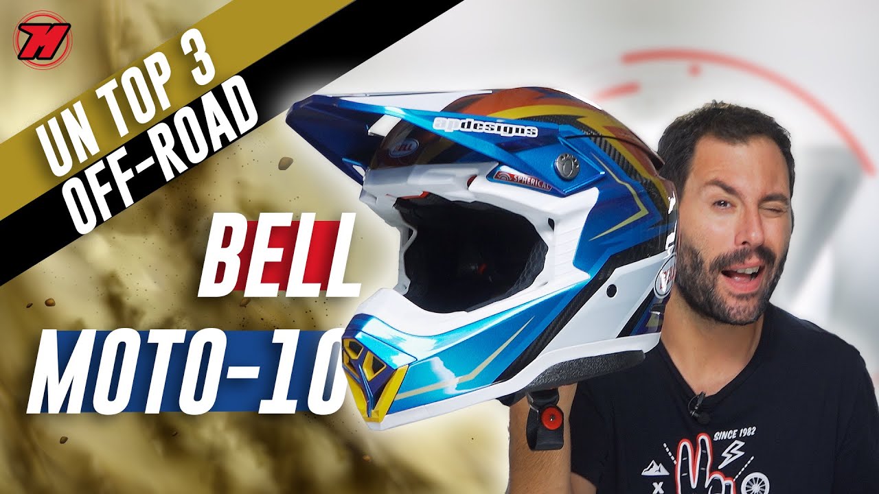 Casco Bell MOTO-10, ¿el mejor casco para MOTOCROSS (y enduro)? ⛰️ 