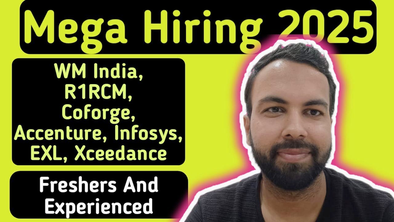 Bulk Hiring In 2025 | WM | R1RCM | Coforge | Accenture| Infosys| EXL| Xceedance| Neeraj Bhatia Vlogs