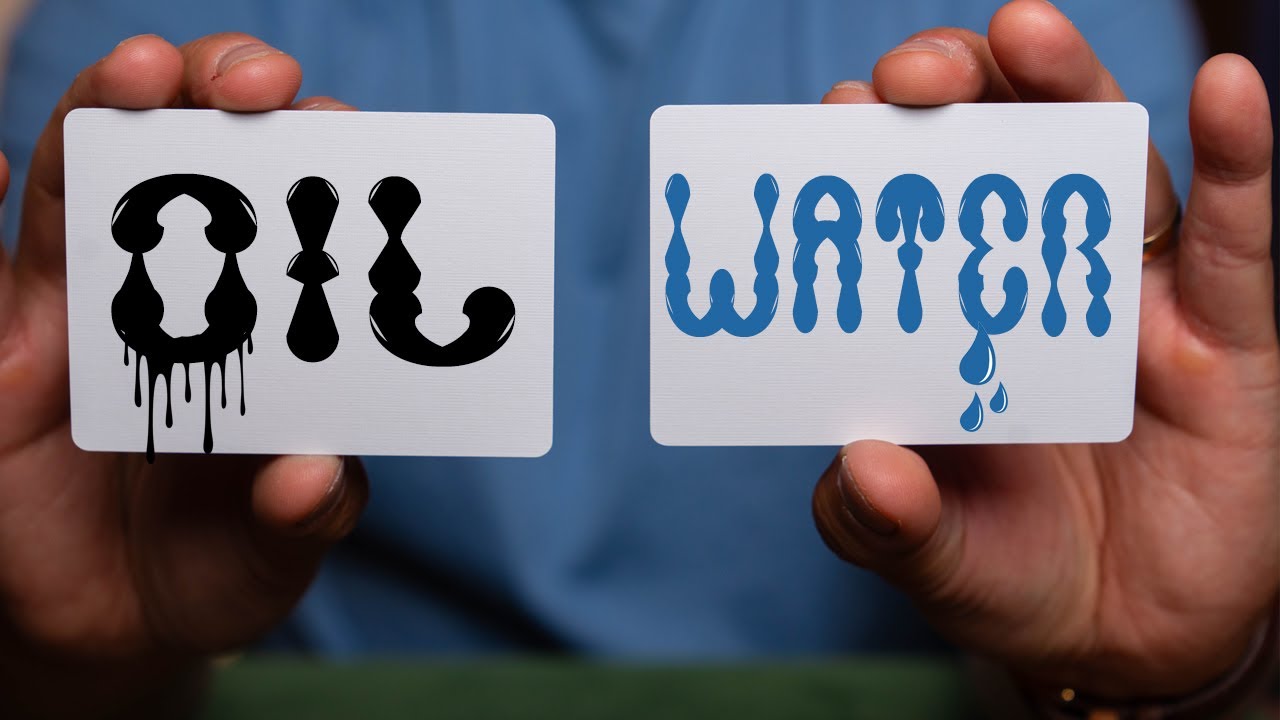 The BEST EVER Oil & Water Card Trick for BEGINNERS! (Tutorial)