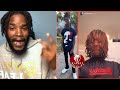 Glasxx reacts to Rylo Huncho playing with a G** ending him