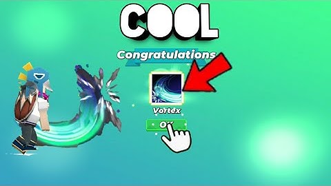 I got new vortex sword effect bedwars |Blockman go|