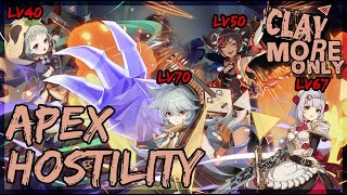 Attempting and Failing Apex Hostility in Perilous Trail [Genshin Impact More Clay - Claymore Only]