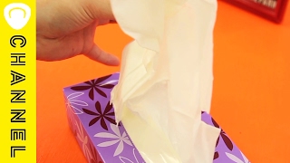 ティッシュの裏技　〜無駄使い防止・節約〜 │ How to Not Waste Tissue