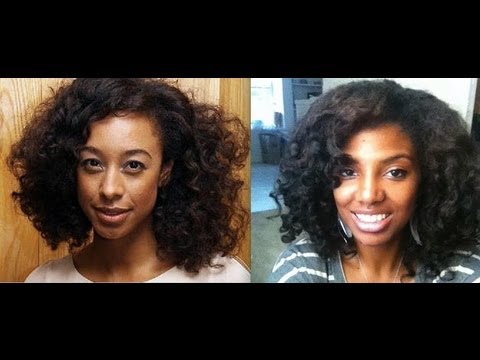 Corinne Bailey Rae Inspired Hairstyle: Braid & Curl on 