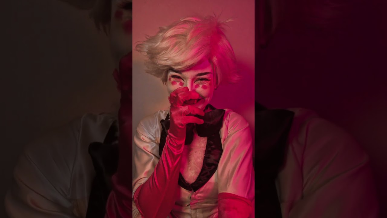 🤩Who Fell First and Who Fell harder?👀Huskerdust edition Hazbin Hotel in Real Life #shorts