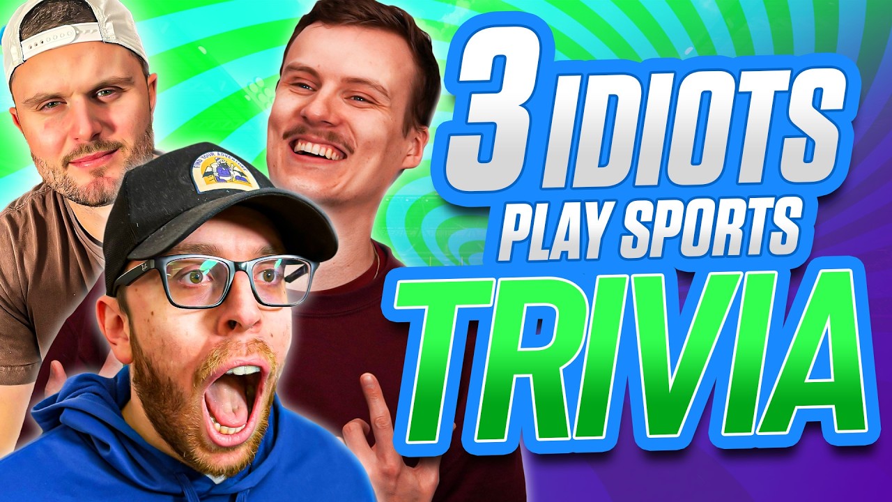 3 Idiots Play Sports Trivia