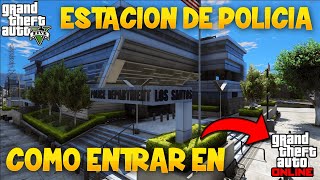 Truco Gta 5 Online / Como Entrar a la Estacion de Policia / PS3 & Xbox360