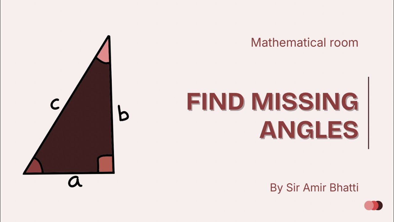 Найдите недостающие углы