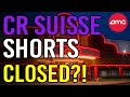 WILL THE CREDIT SUISSE SHORTS BE CLOSED?! - AMC Stock Short Squeeze update