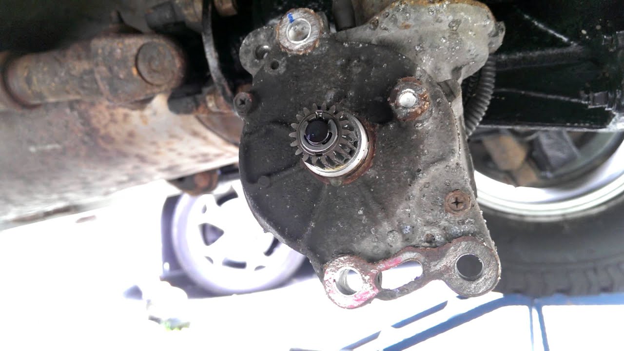 Landcruiser 95, Rear difflock actuator working. YouTube