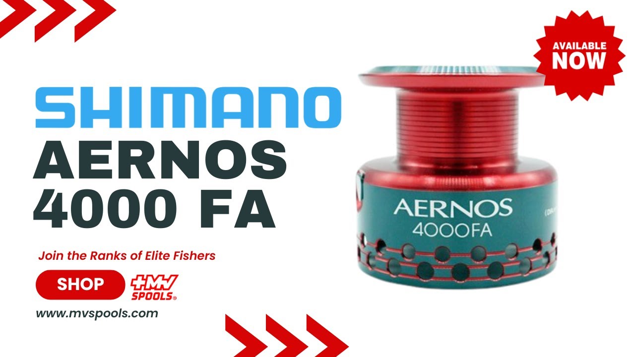 shimano aernos reels 4000 Original Spool Aernos 4000 FA