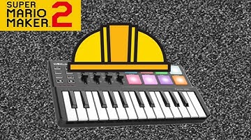 Static cling but I made the instrumental with a midi software and mario maker 2 vocals/sound effects