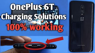 Oneplus 6t charging problem solution/oneplus 6t charging port replacement/slow/charging error