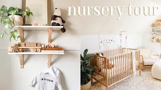 NURSERY TOUR | neutral \& classic baby room