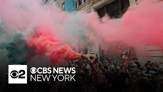3 arrested during pro-Palestinian demonstration outside Nova Exhibit in NYC
