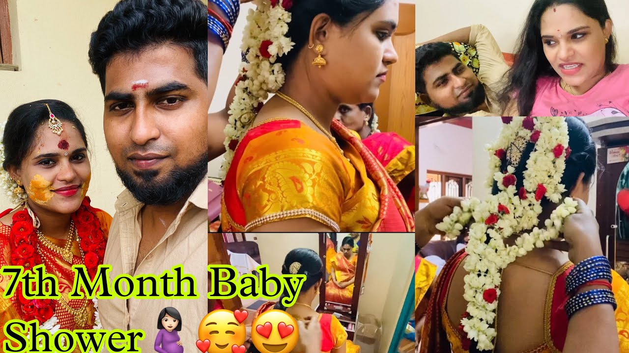 My 7th Month Baby Shower Function🤰🥰Valaikaapu😍 tamil babyshower 
