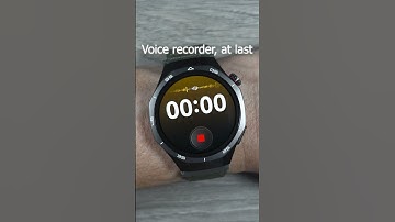 New Feature on Huawei Watch GT 5 Pro: Recording Ideas on the Go! #shorts