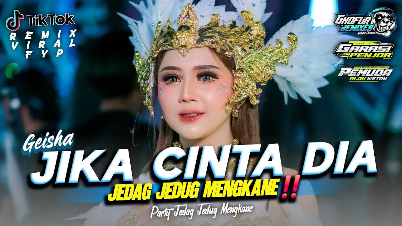 DJ JIKA CINTA DIA PARTY JEDAG JEDUG MENGKANE FULL BASS TERBARU‼️