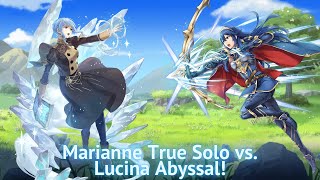 Marianne True Solo vs. Legendary Lucina Abyssal! [FEH]