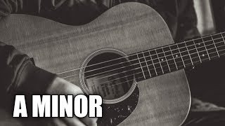 Soft Acoustic Guitar Backing Track In A Minor | Summer Haze chords