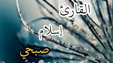 لمن يبحث عن راحة البال | مجموعة من أجمل تلاوات القارئ إسلام صبحي HD