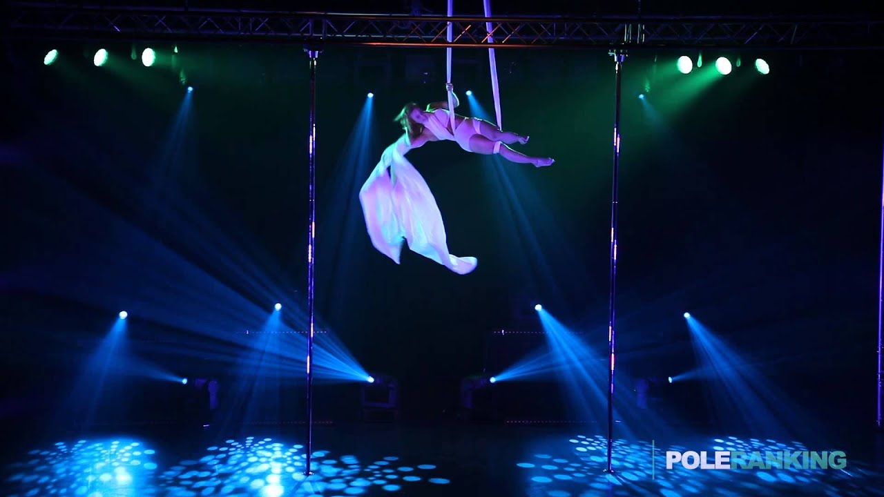Vane Lunatica (silks) - Norwegian Pole Sport Championship 2015