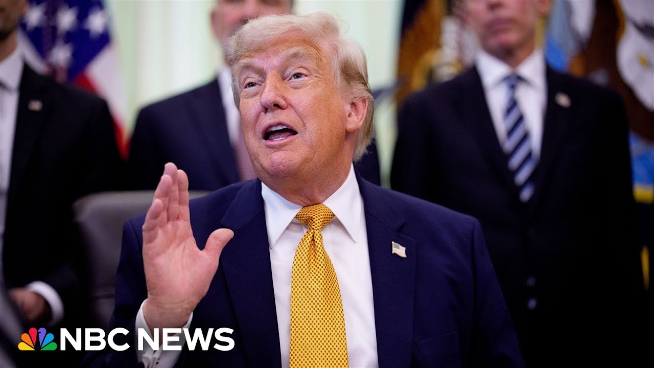 LIVE: President Trump delivers remarks on the economy in Pennsylvania | NBC News