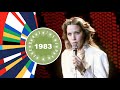 Eurovision History: 1983 🇩🇪  - My top 20