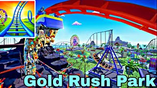 REAL COASTER IDLE GAME | UNLOCK Gold Rush Park| UNLOCK RIDE | GAMEPLAY screenshot 5